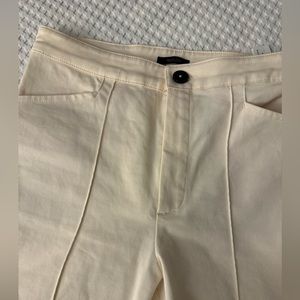 Massimo Dutti light cream pants in size 6